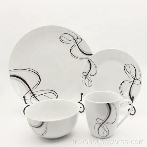 Dîner Set 32 ​​pièces en porcelaine